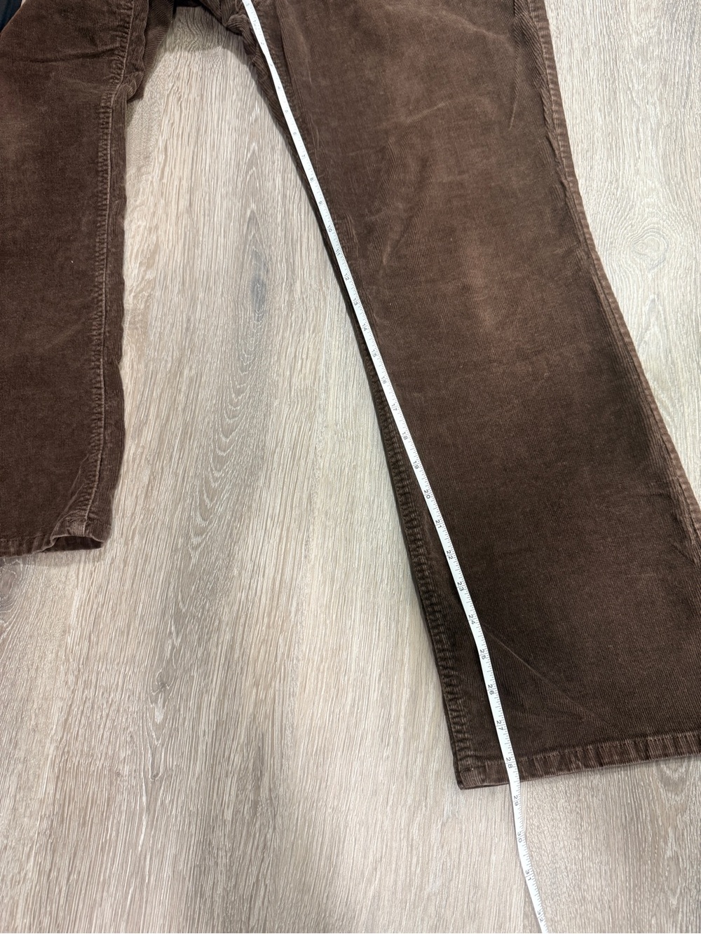 Sonoma Women’s Straight-Leg Corduroy Jeans in Dark Brown Size 12P - Picture 7 of 11